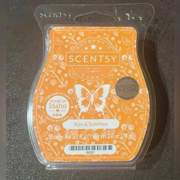 Scentsy Rise and Shine Wax Melt 3.2 oz NWOT - Picture 2 of 4